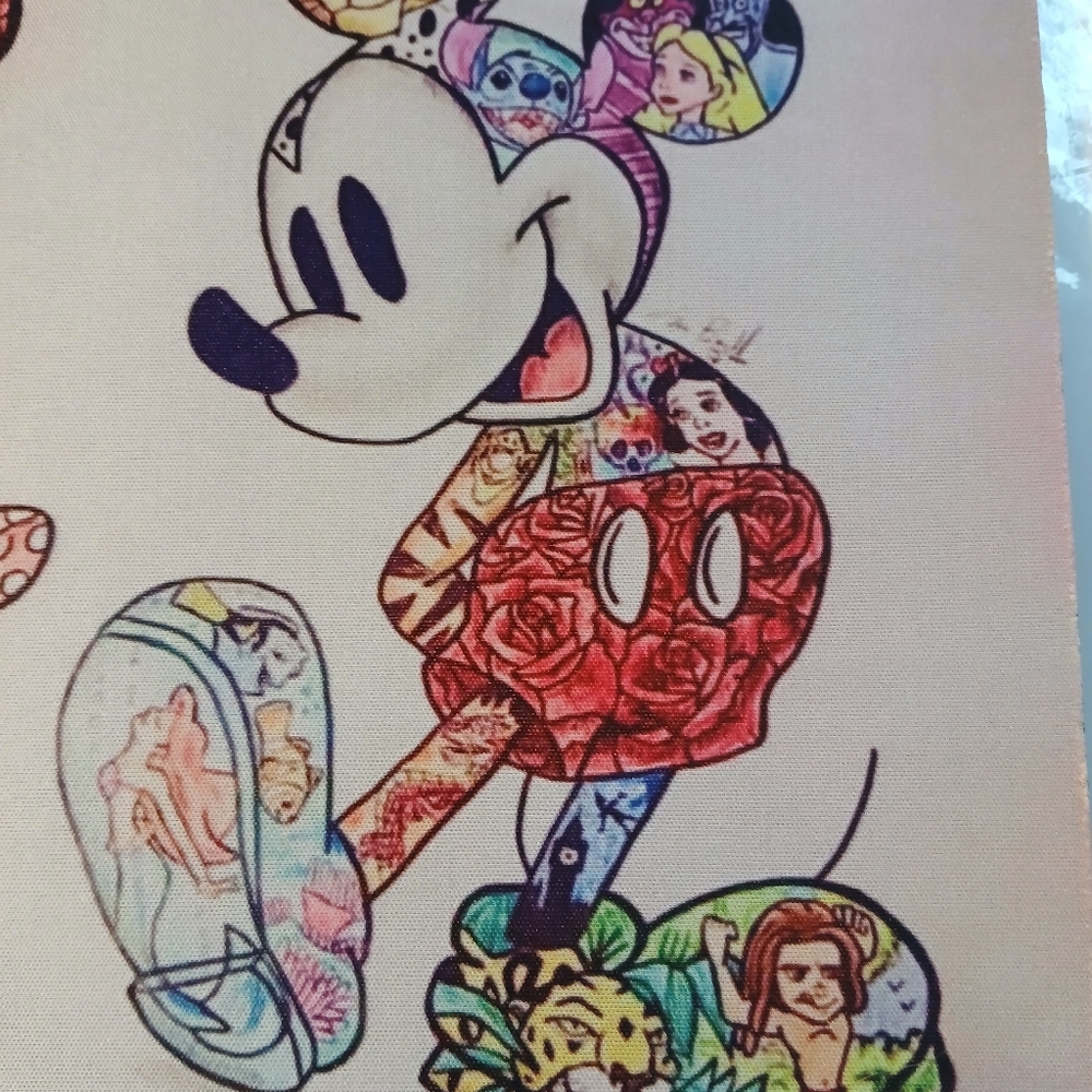Mickey and Minnie Mouse Art Mousepad - Picture 3 of 8
